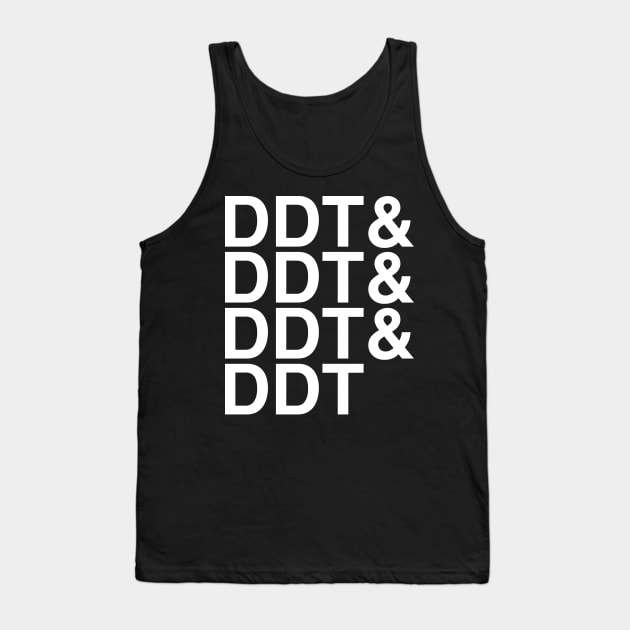 DDT Helvetica List Tank Top by DennisMcCarson